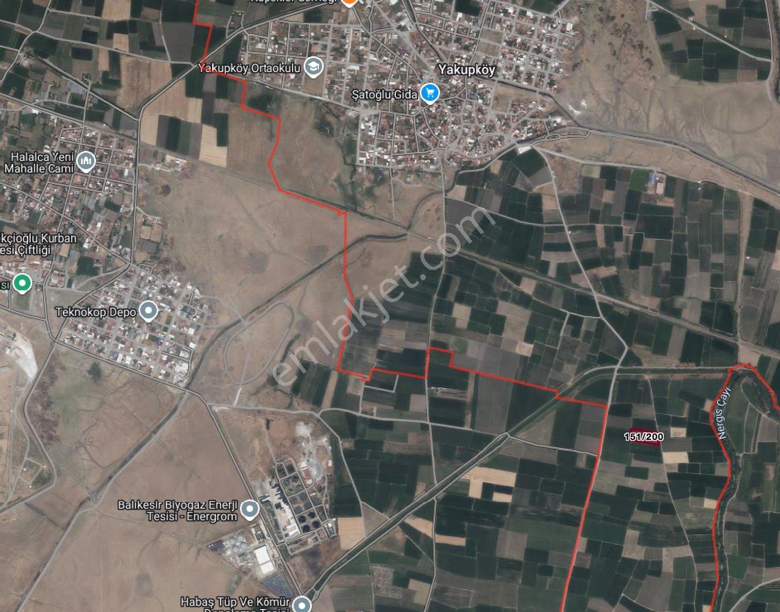 Mir'den Balıkesir Altıeylül Yakupköy De 6.552 M2 Satılık Tarla - Görsel 4