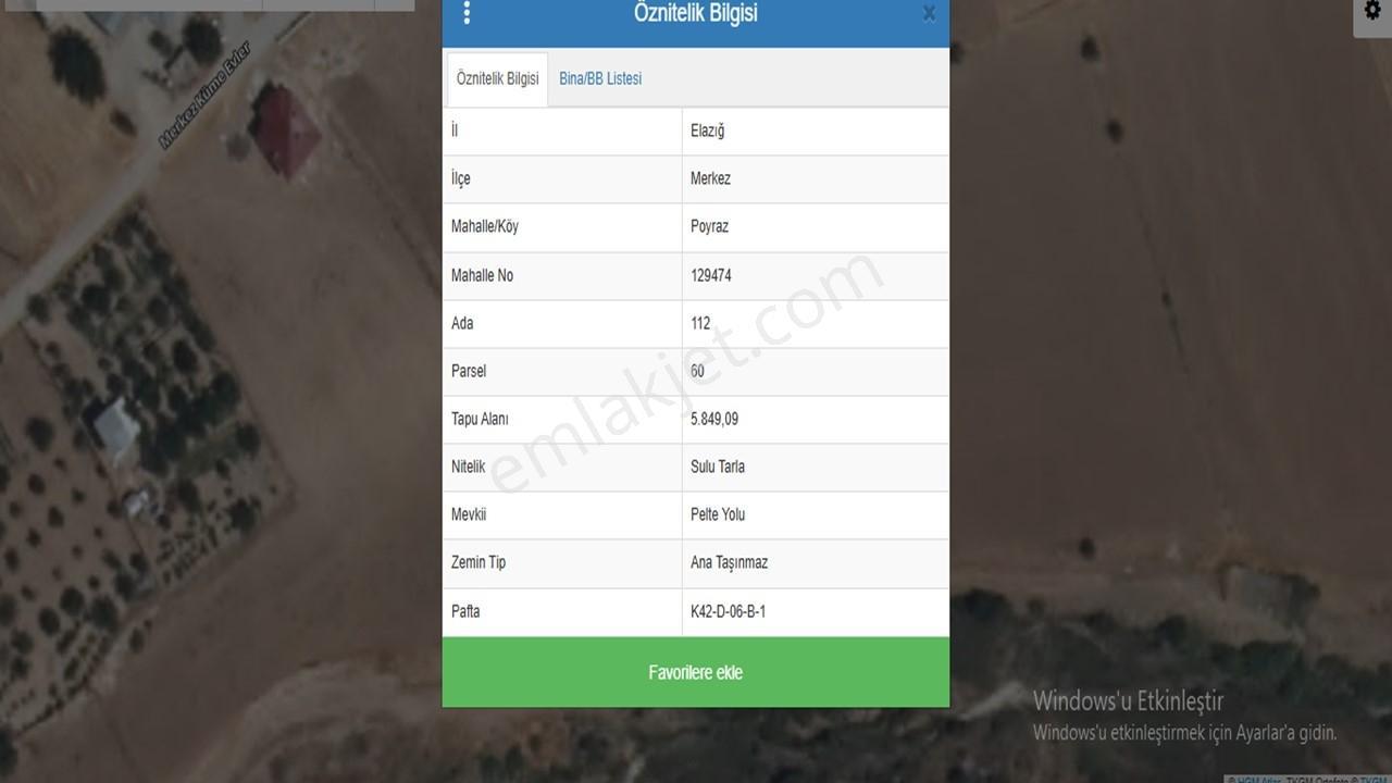Keban Yola Yakın Yolu Olan Poyraz Köyünde Satlık Araziler - Görsel 14