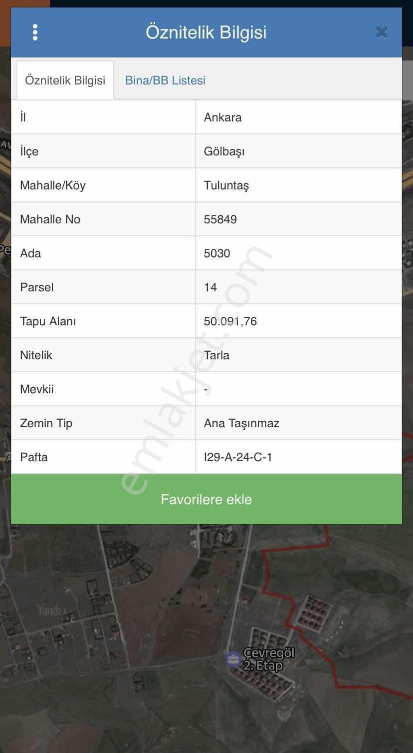 Doğdu Emlak'tan Tulumtaş İmar İçinde 3 Dire Getirili 500m2 Tapu - Görsel 2
