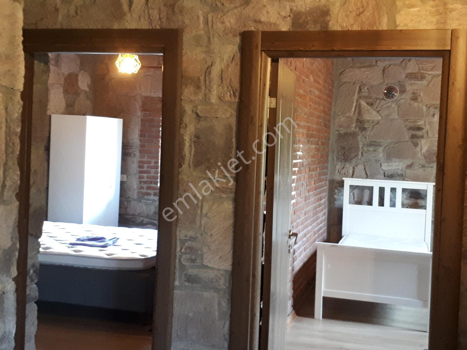 İzmir Dikili Bademlide Kiralık Müstakil Bahçeli Taş Ev - Görsel 11