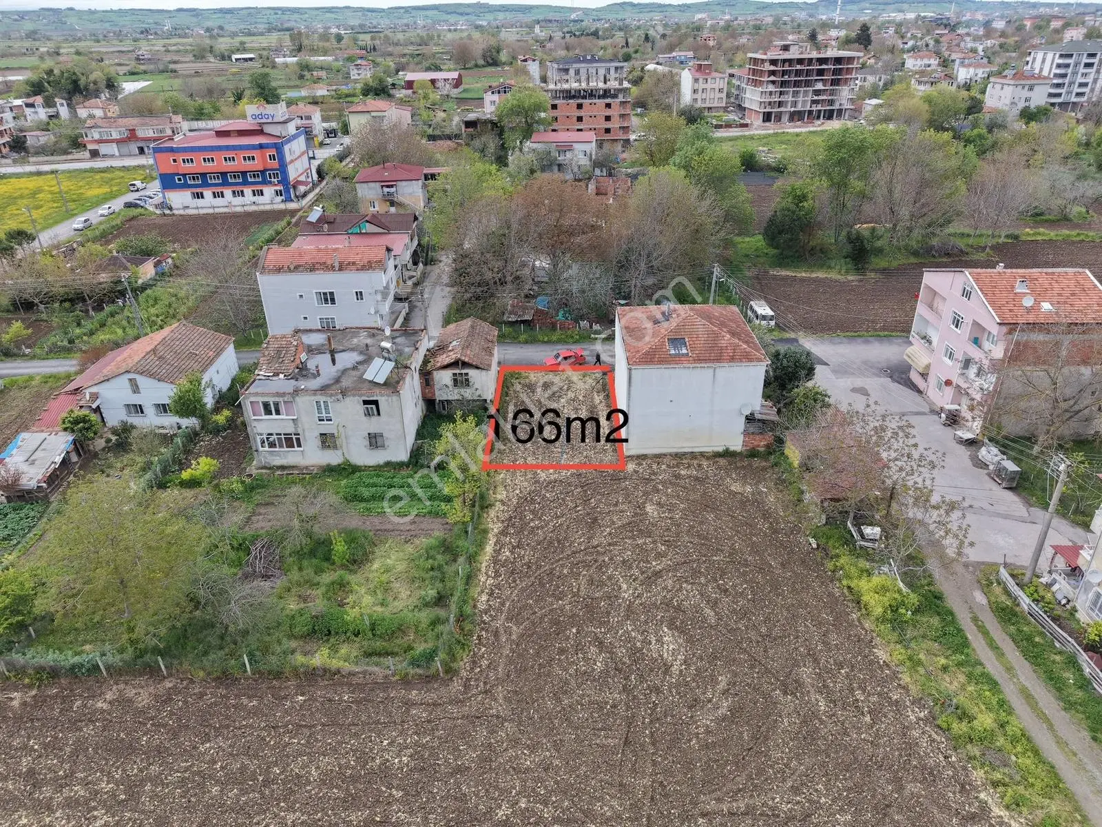 Bafra Vıp Gayrımenkulden Alparslan Mah'de 166m2 Satılık Arsa!!!