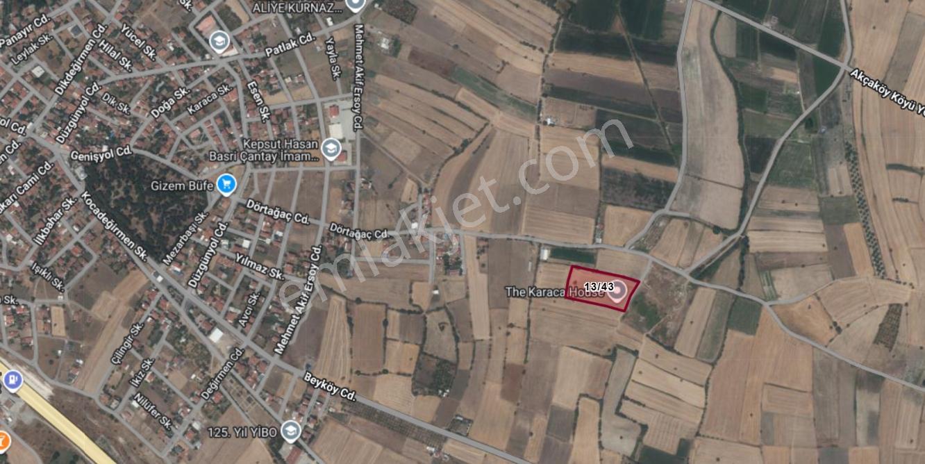 Balıkesir Kepsut Yenice'de 9.280 M2 Satılık Tarla - Görsel 4
