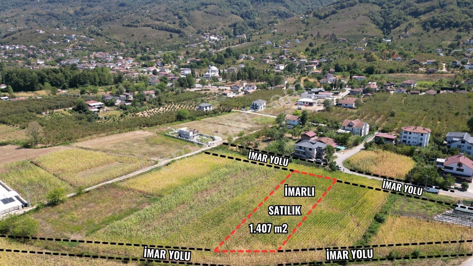 Altındere Cumhuriyet'te Satılık İmarlı Arsa 1.407 M2