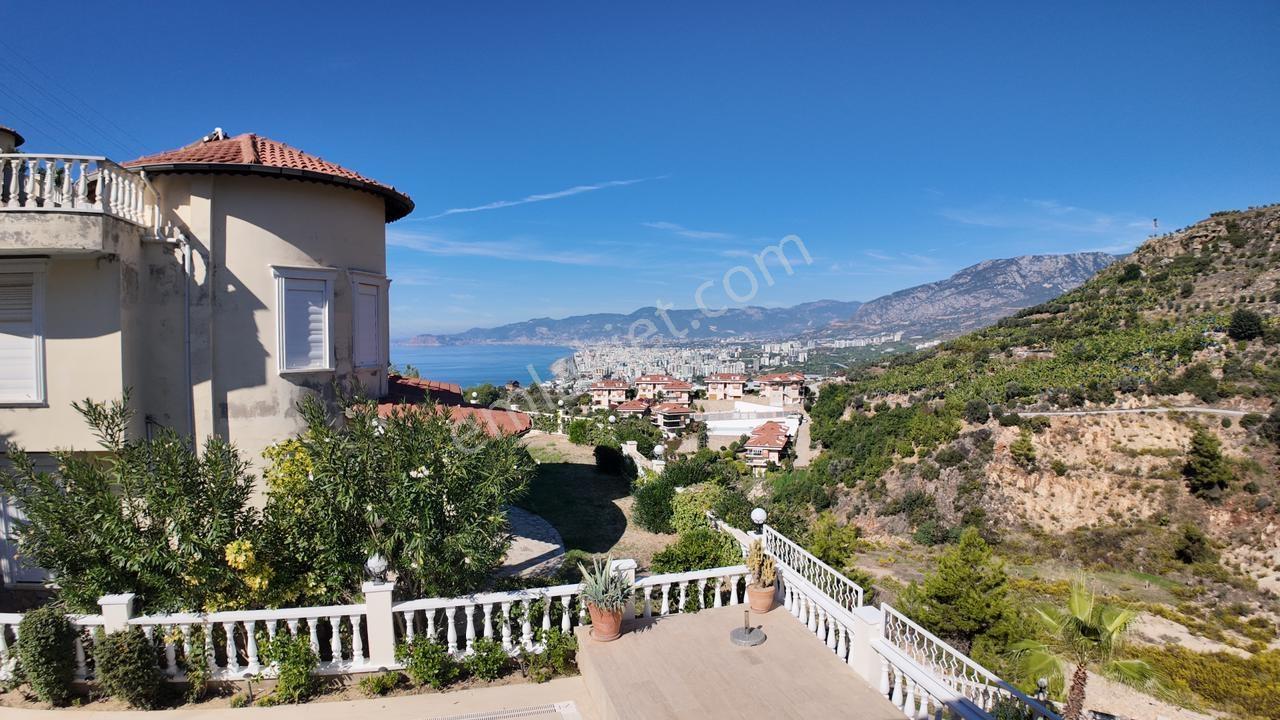 Alanya Kargıcak 4+1 450m2 Deniz Kale Manzara Lüx Konsept Villa - Görsel 33