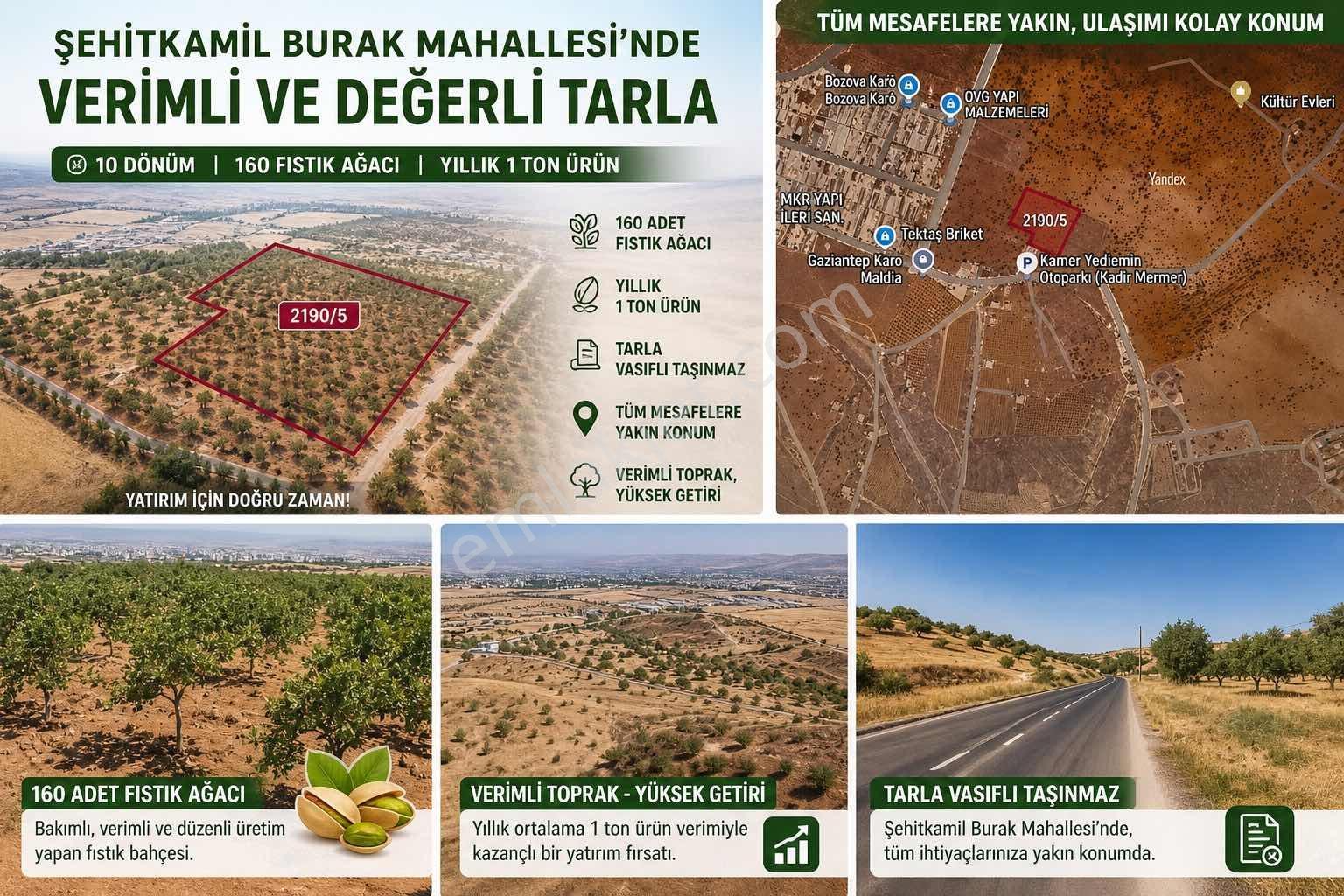 Harika Lokasyonda Değerli Arazi
