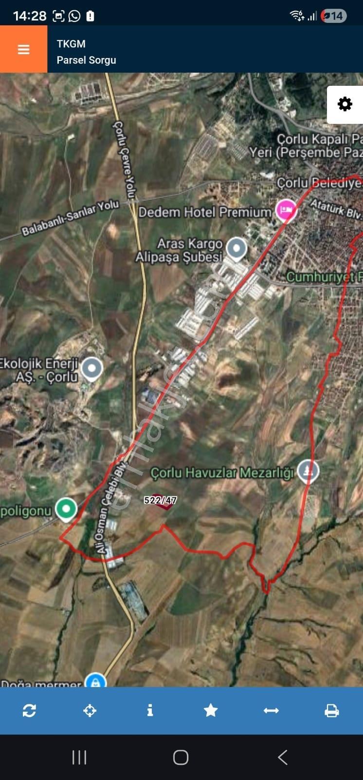 Valley'den Cumhuriyet Mah. 505 M2 Hisseli Satılık Tarla! - Görsel 4