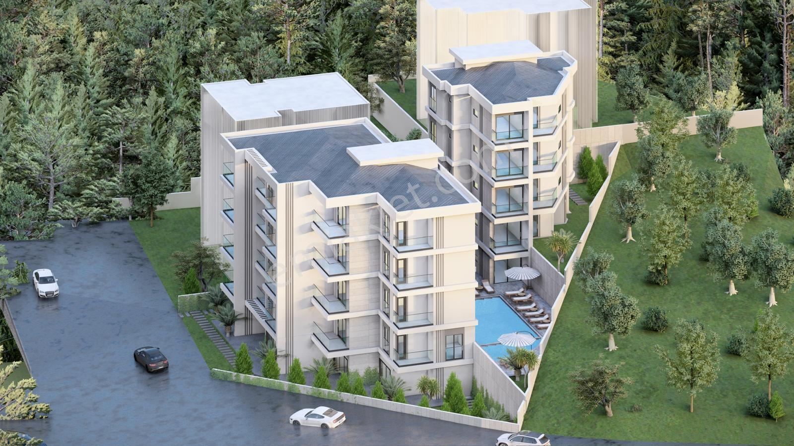 Turpa Lotus'tan Kuşadası Değirmendere'de Havuzlu Site 2+1 Satılık Daire - Görsel 30