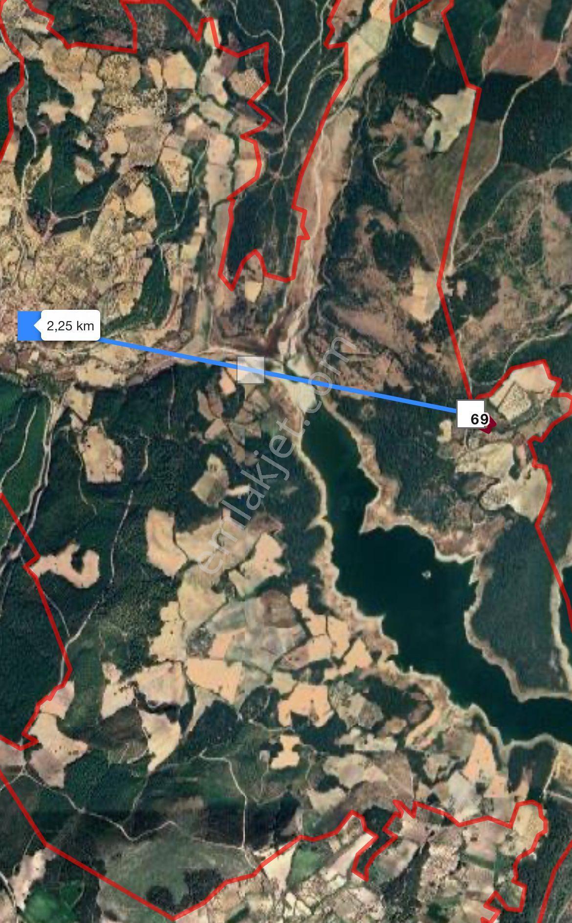 Manisa Soma Satılık Yola Cepheli Baraja Yakın 6800 M2 Tarla - Görsel 15
