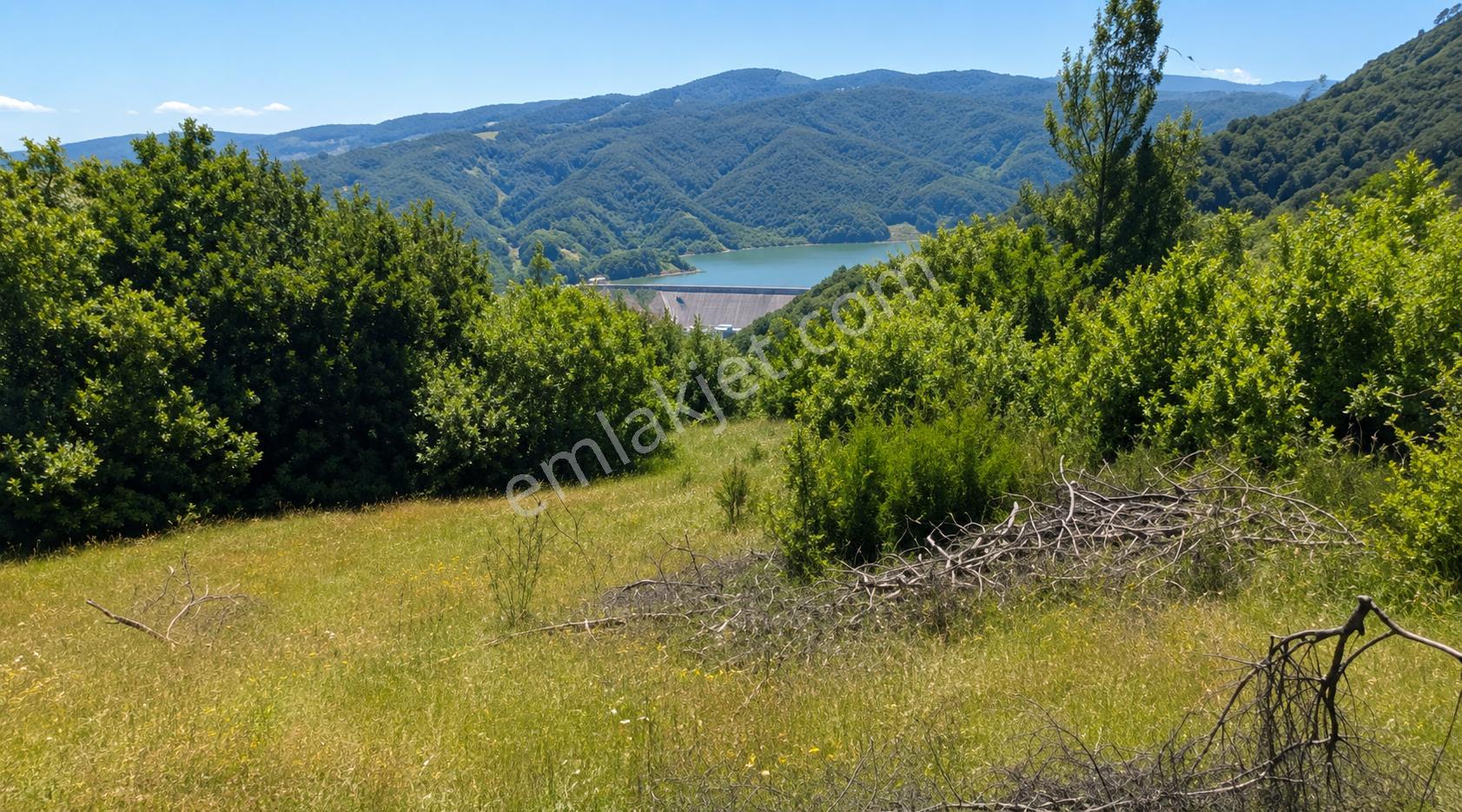 Manisa Soma Satılık Yola Cepheli Baraja Yakın 6800 M2 Tarla