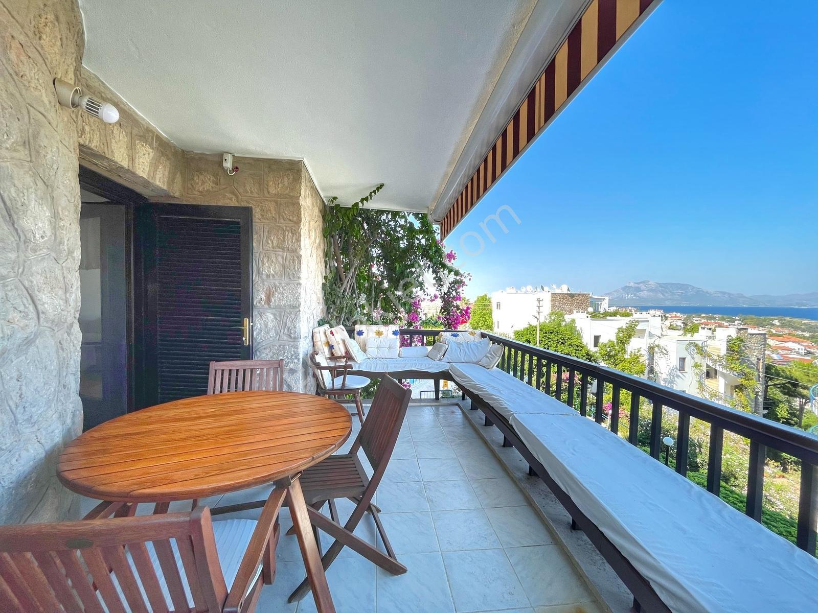 Datça İrem Sitesinde Deniz Manzaralı 2+1 Kiralık Daire - Görsel 3