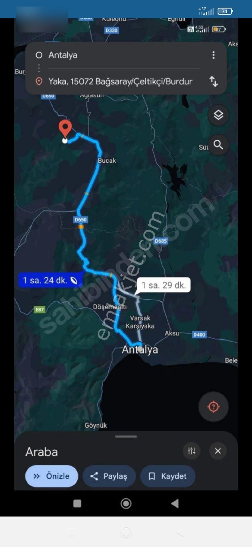 Burdur Celtikci Bagsarayd A 1524m2 - Görsel 2