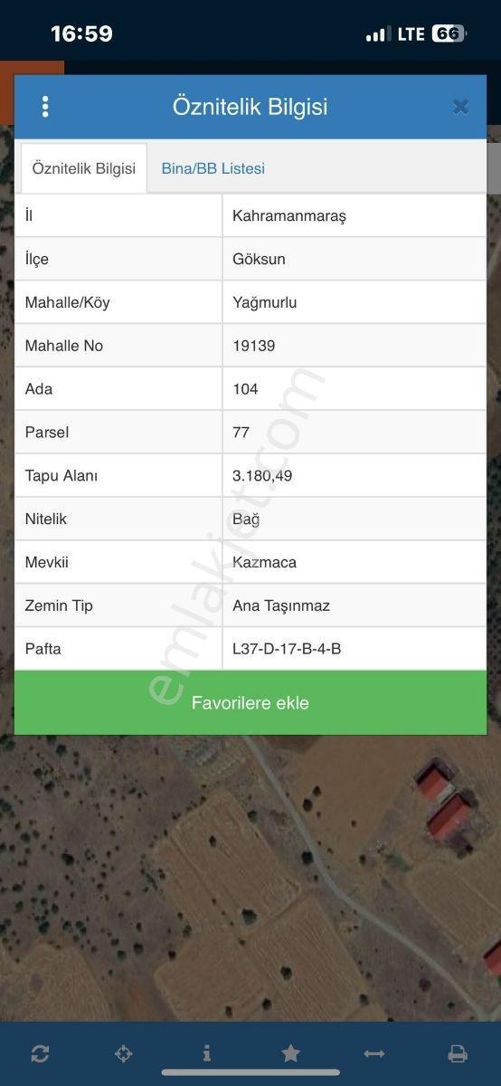 Tok Emlaktan Yağmurlu'da Satılık Bağ Yeri - Görsel 12