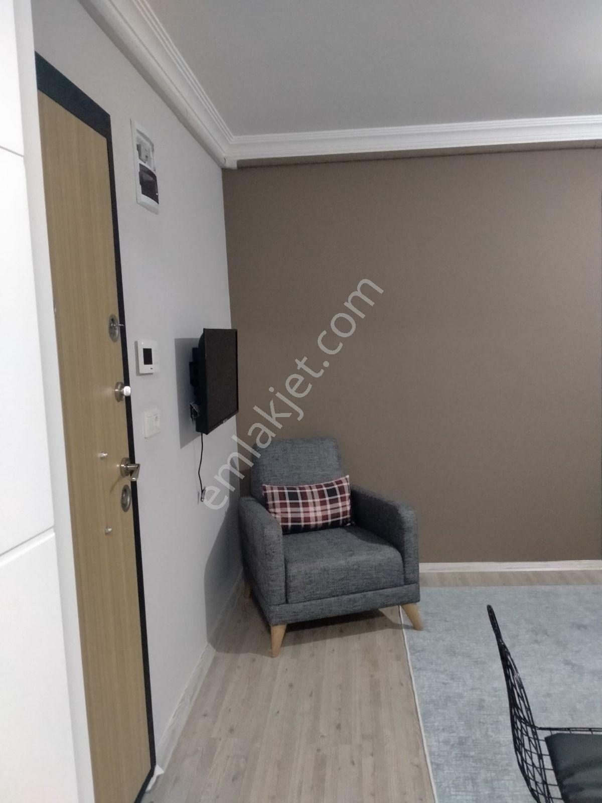 Salihli Berkay Emlaktan Cumhuriyet Mah Kiralık Eşyalı 1+1 Doğalgaz Isıtmalı Daire - Görsel 9