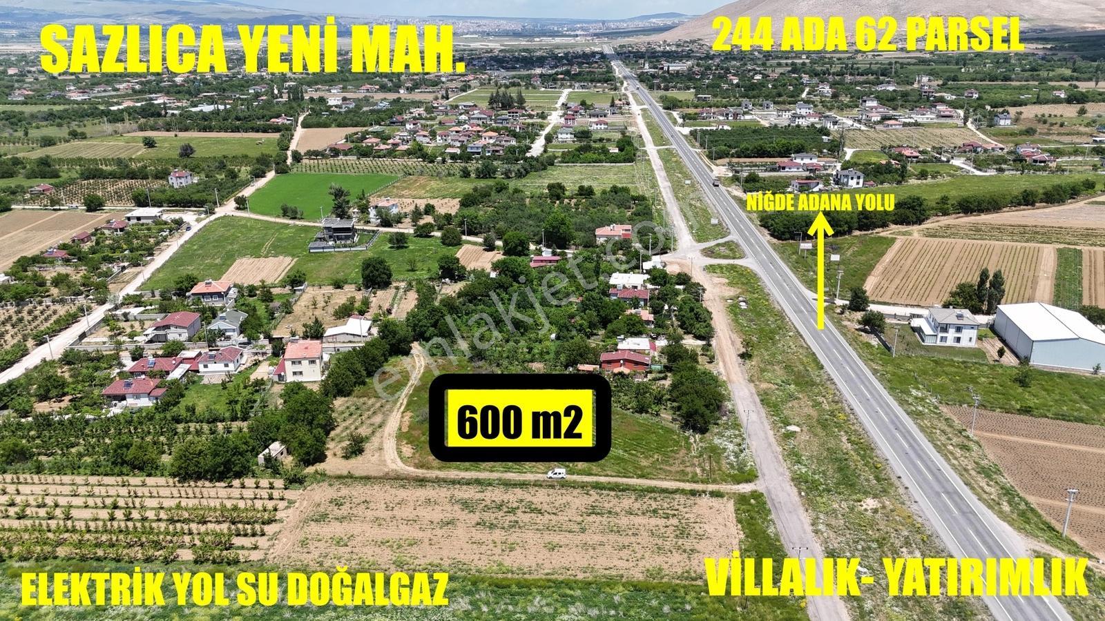 Cm Emlak Sazlıca Yeni Mahalle 600 M2 Satılık Arsa