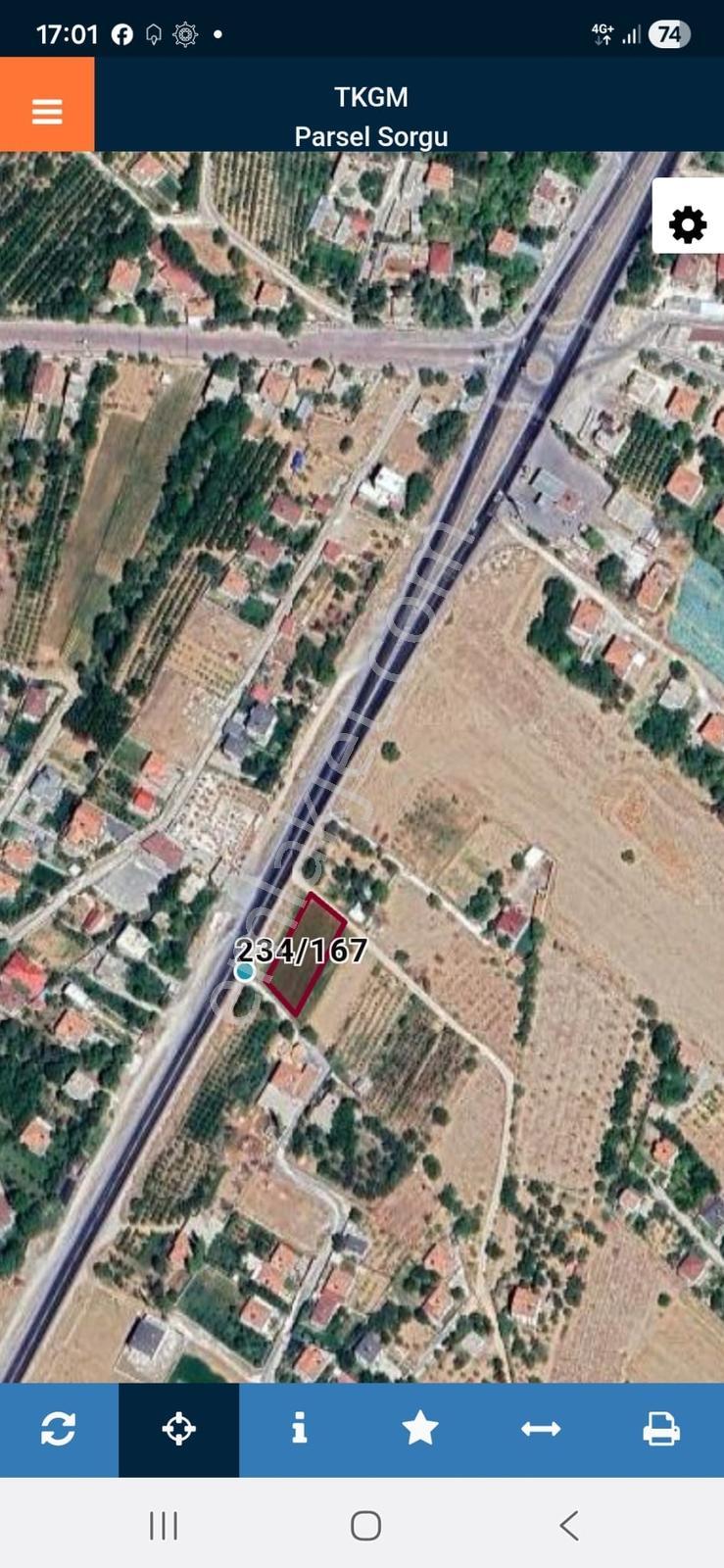 Sazlıca Yeni Mah. Anayola Sıfır 3 Cephe Yol 1090 M2 Satılık Arsa - Görsel 9