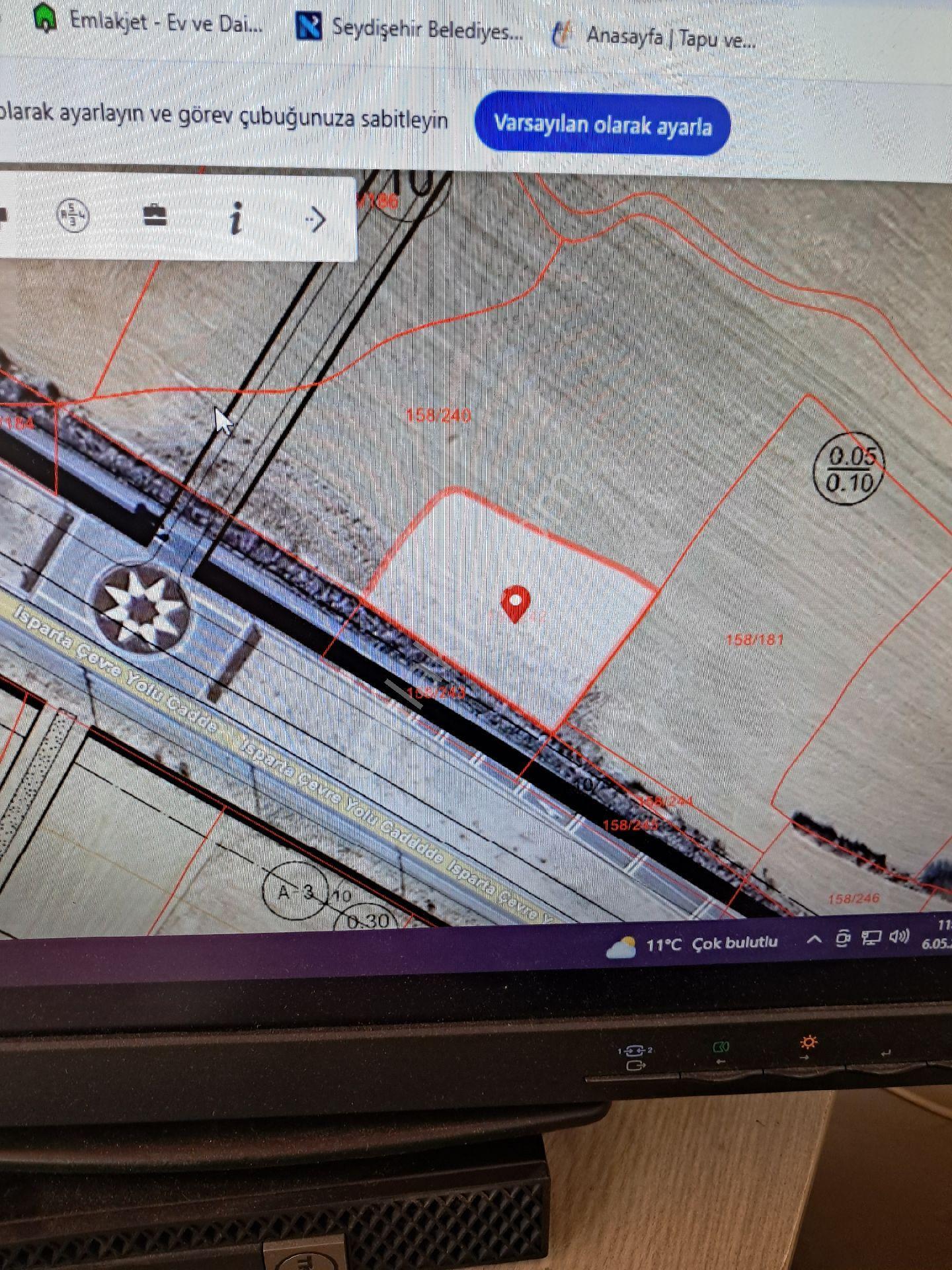 Konya Seydişehir Sadetler Mahalleside Satılık Ticari Tarla - Görsel 2
