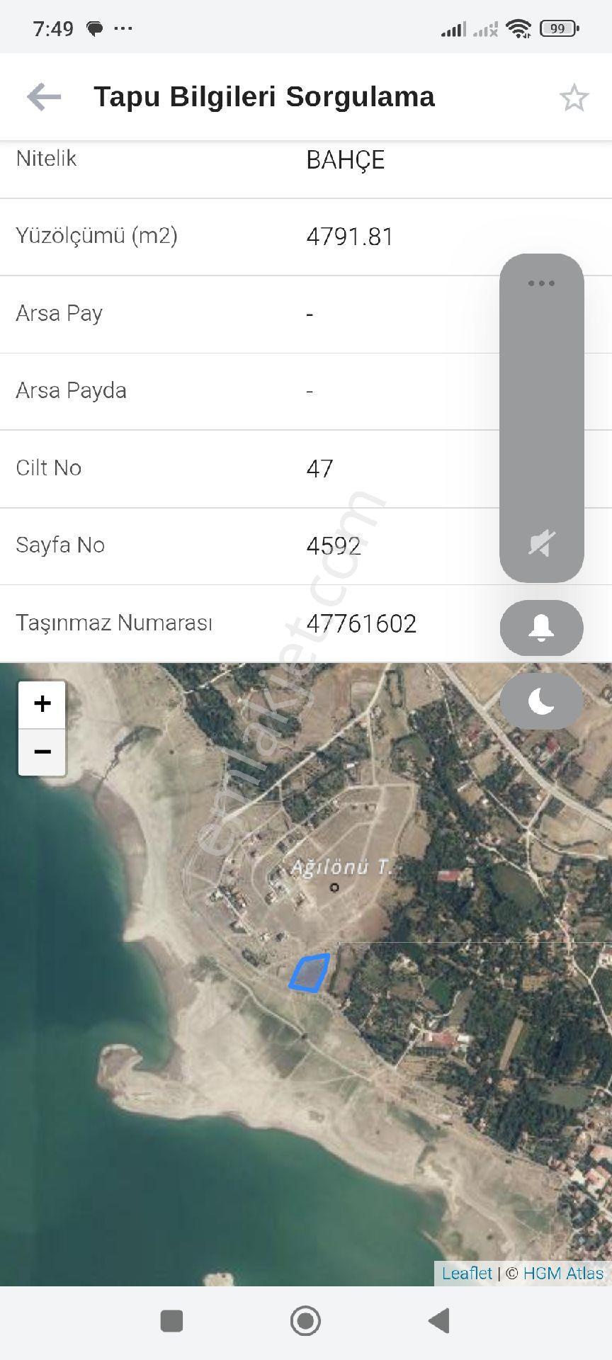 Halkapınar Da Ana Yola Ve İmara Sıfır Göl Manzaralı Yerimiz Satılıktır. - Görsel 12