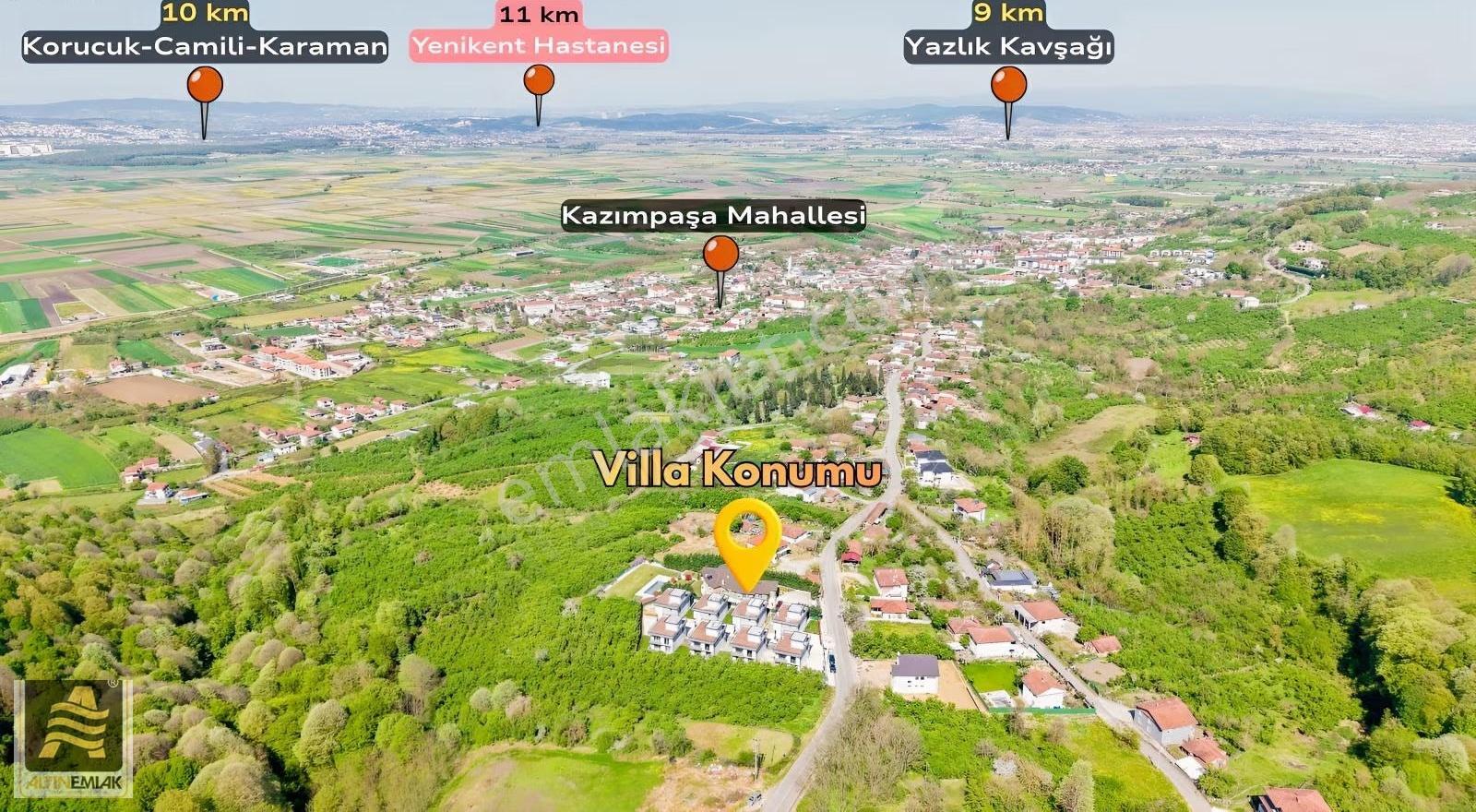 Serdivan Kazımpaşa Reşadiye Doğa İçinde Site İçi Müstakil Villa - Görsel 8