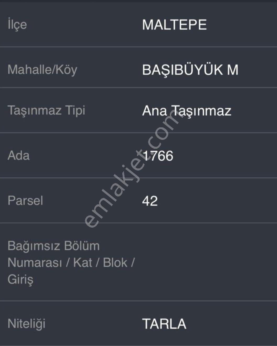 Başıbüyük Kuyular Düzünde Satılık 1000 M2 Tarla !! - Görsel 6