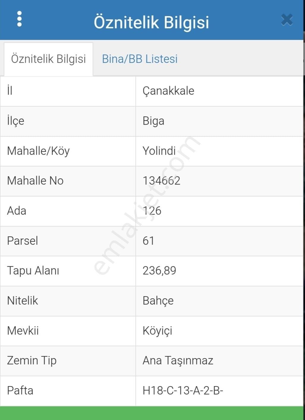 Çanakkale Biga Yolindi Köyünde Yatırımlık Bahçe - Görsel 8