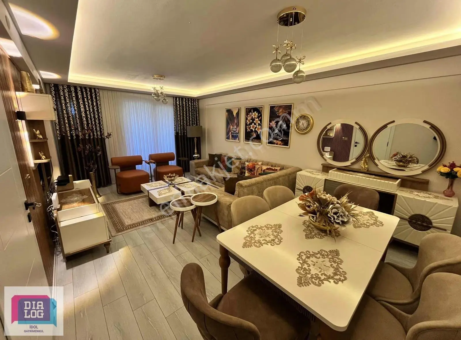 Akçalarda Satılık Yeni Temiz 3+1 Geniş Daire