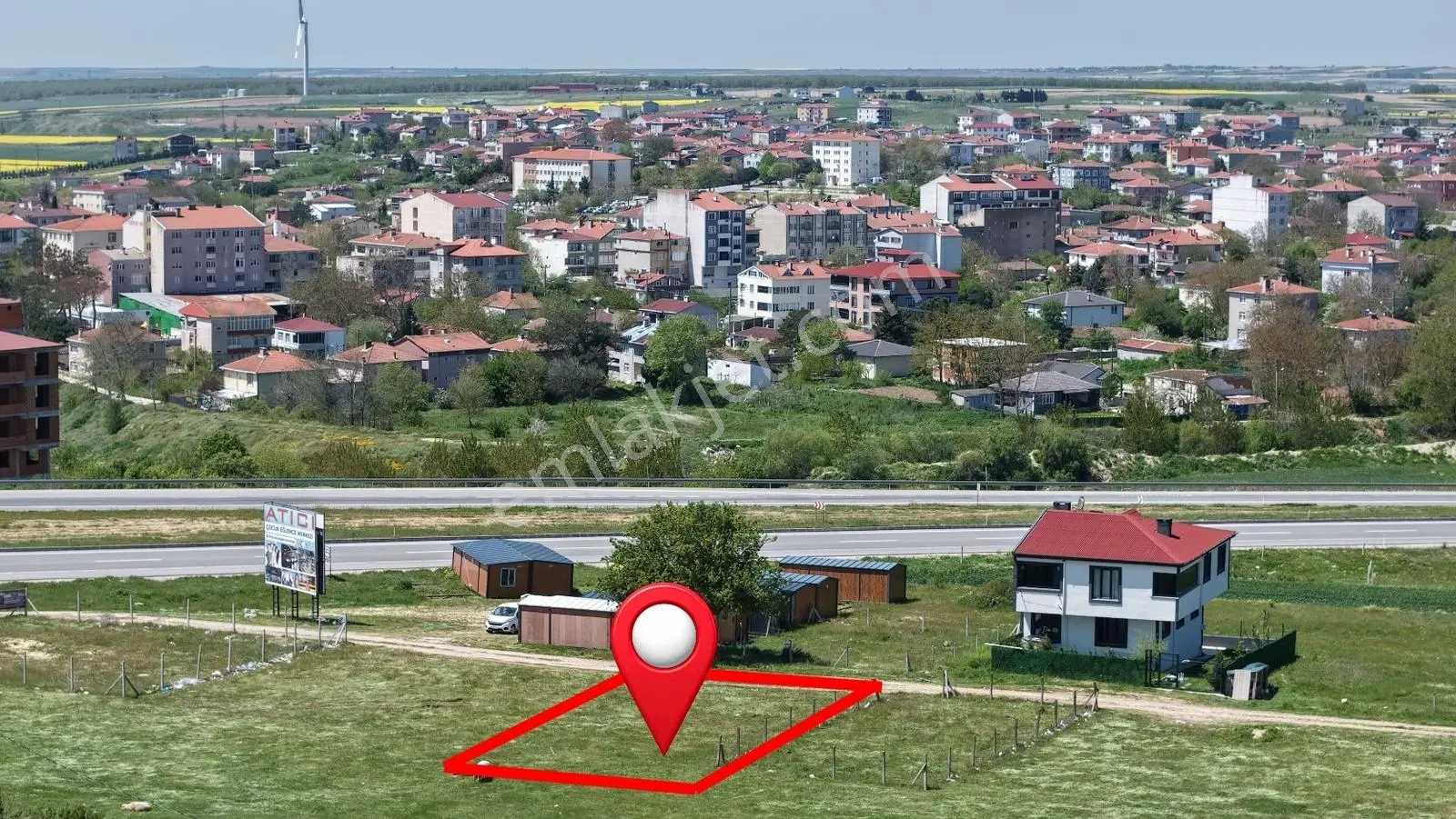 Harika Konumda Hem Yatırım Hem Oturumluk İmarlı Arsa