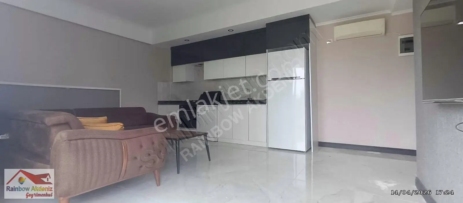 Bahçelı Sıte Içerısınde Satılık 1 + 1 Eşyalı Daıre - Görsel 5