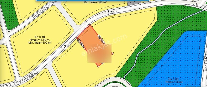 Kocaeli İzmit Kabaoğlu İmarlı 2374m2 Müstakil Parsel - Görsel 2