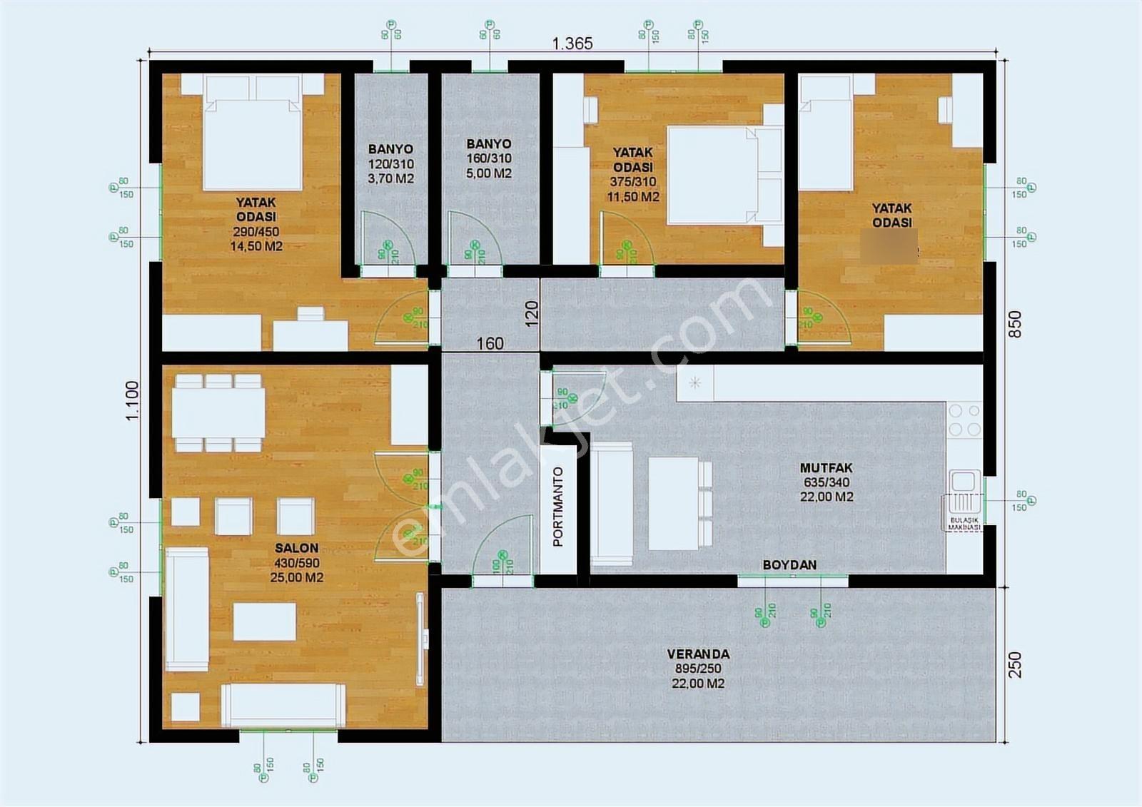 Rw Nestten Satılık Projeli Ev Ve 3200 M2 Arsası - Görsel 17