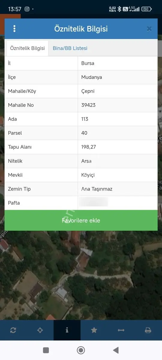Mudanya Çepnide Satılık Fırsat İmarlı Arsa - Görsel 4