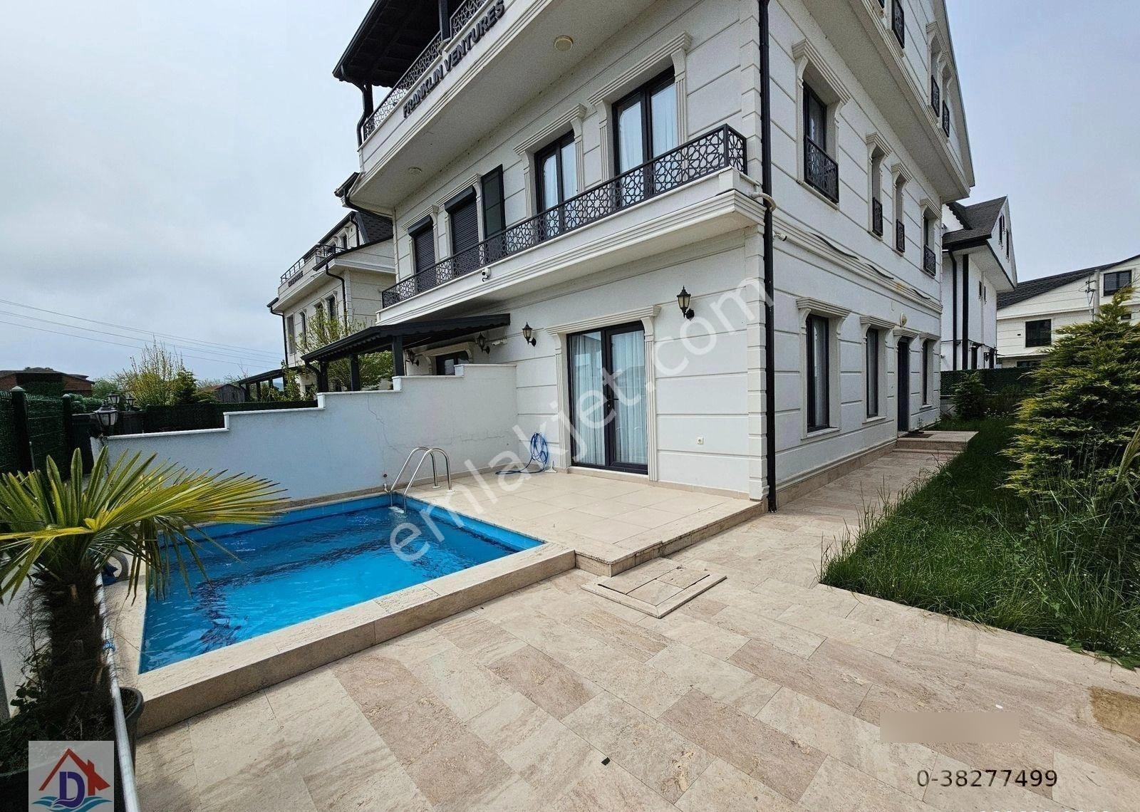3+2 Müstakil Havuzlu ,tüm Odalarda Ebevyn Banyolu Villa - Görsel 28