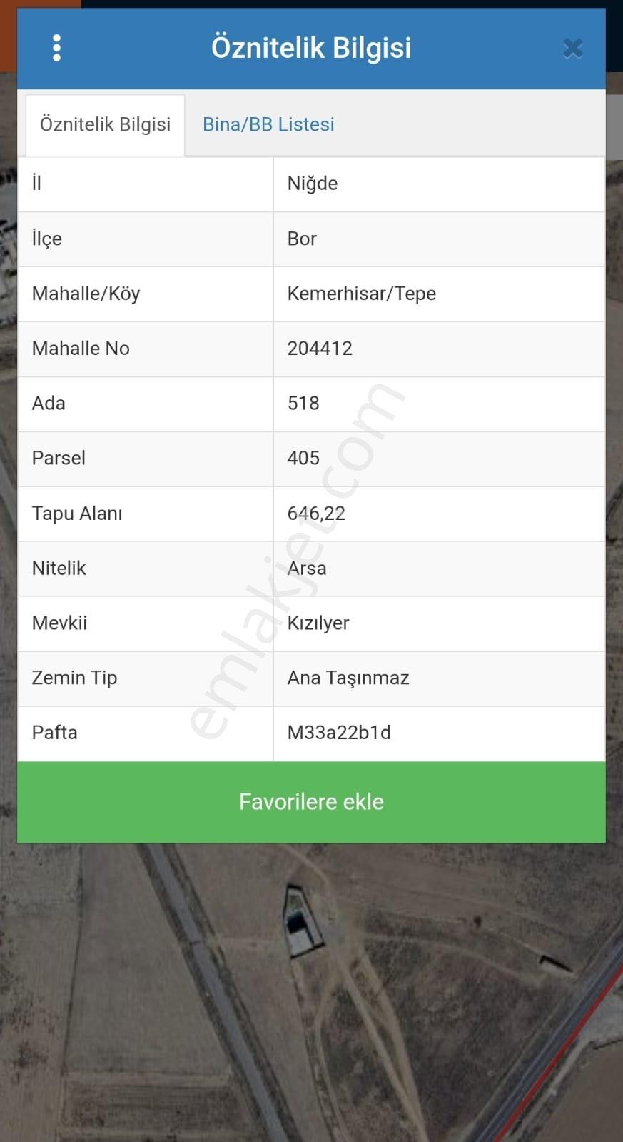 Cm Emlak Kemerhisar 646 M2 İmarlı Arsa - Görsel 11