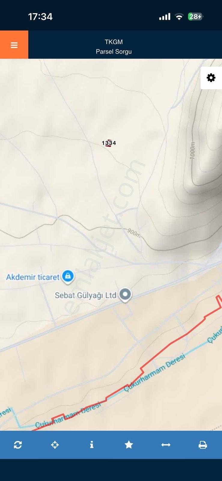 Isparta'da Toki Projesine Yakınprim Potansiyelli Satılık Tarla - Görsel 4