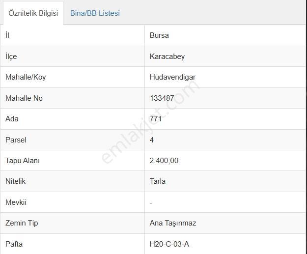 Karacabey Hüdavendigar Mahallesinde Satılık Merkeze Yakın Tarla - Görsel 4