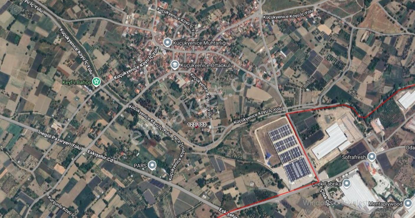 Ulucan'dan İnegöl Küçükyenice'de Satılık Arsa - Görsel 14