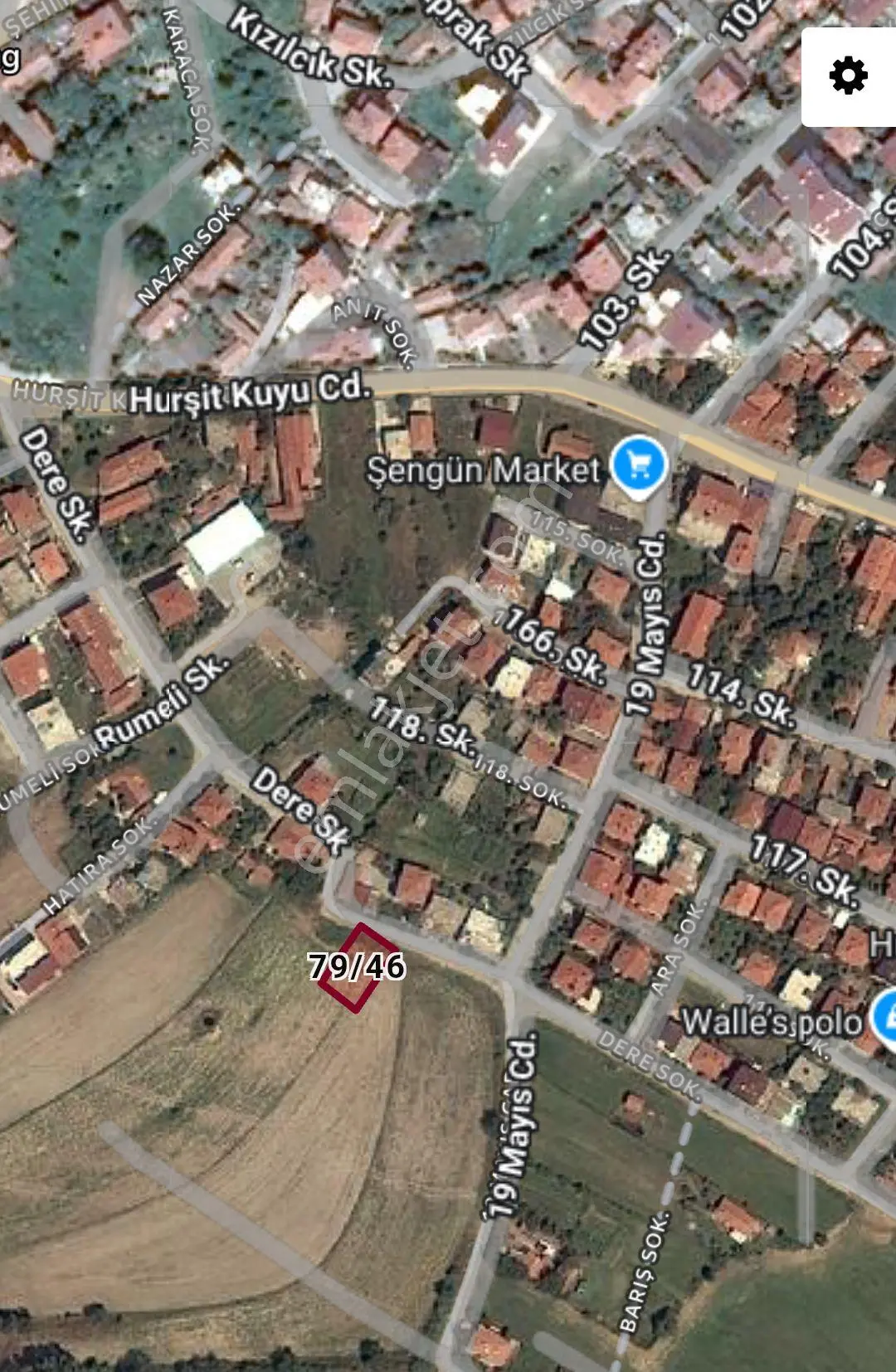 Tekirdağ Muratlı Muradiye Mah. Satılık 410 M² Arsa - Görsel 3