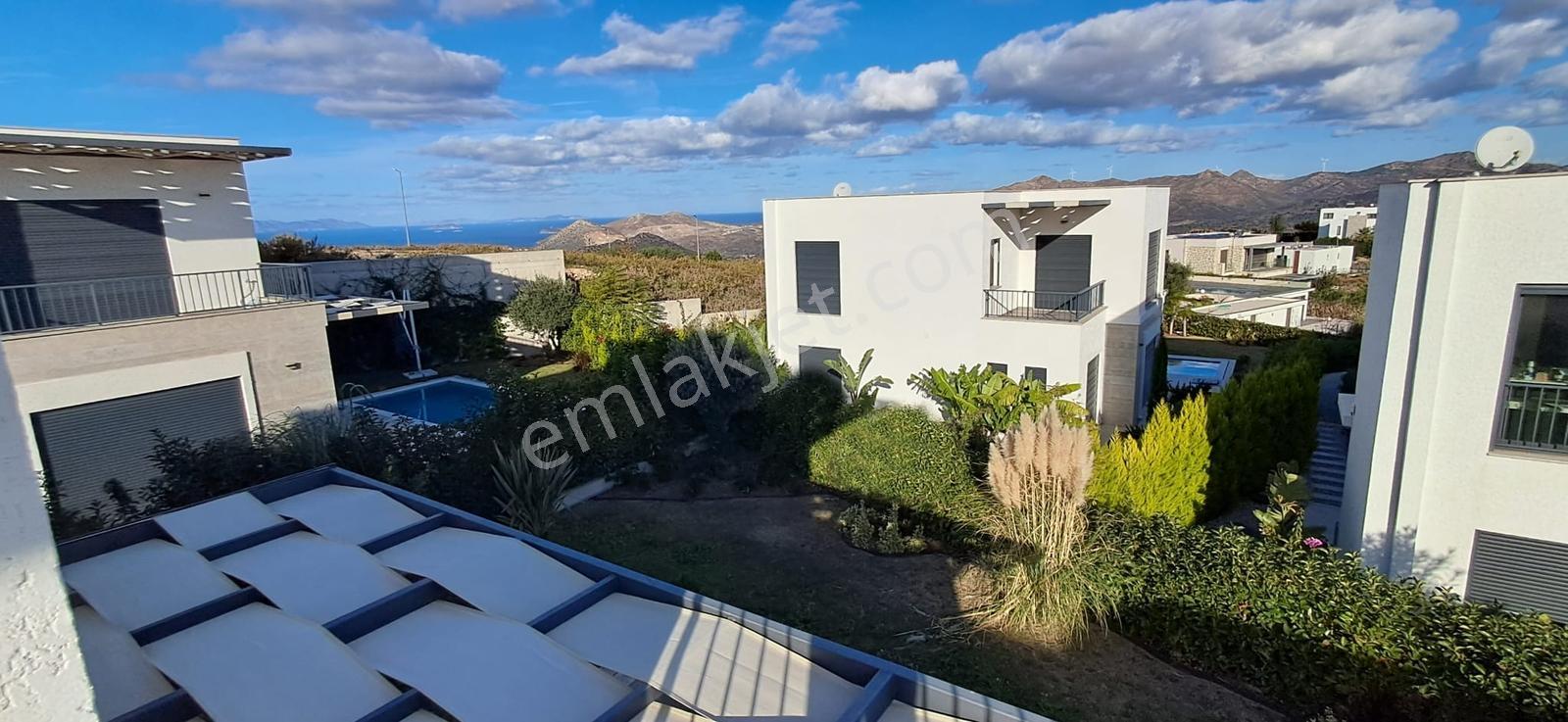 Bodrum Yahşi Kiralık 3+1 Dubleks Özel Havuzlu Manzaralı Ev - Görsel 18