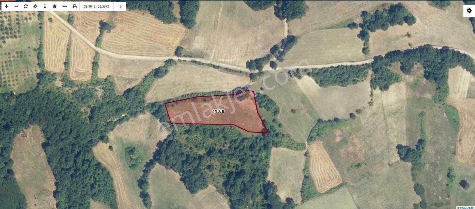 Bursadabul'dan Sünlük Mah.kadastro Yollu Tarla 6.150 M2 - Görsel 10