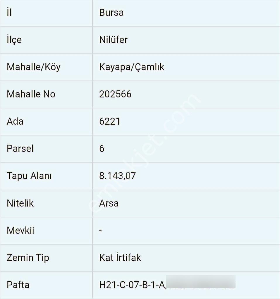 Kayapa Çamlık Relife Sitesinde 2+1.kapalı Mutfak 1 Kat - Görsel 13