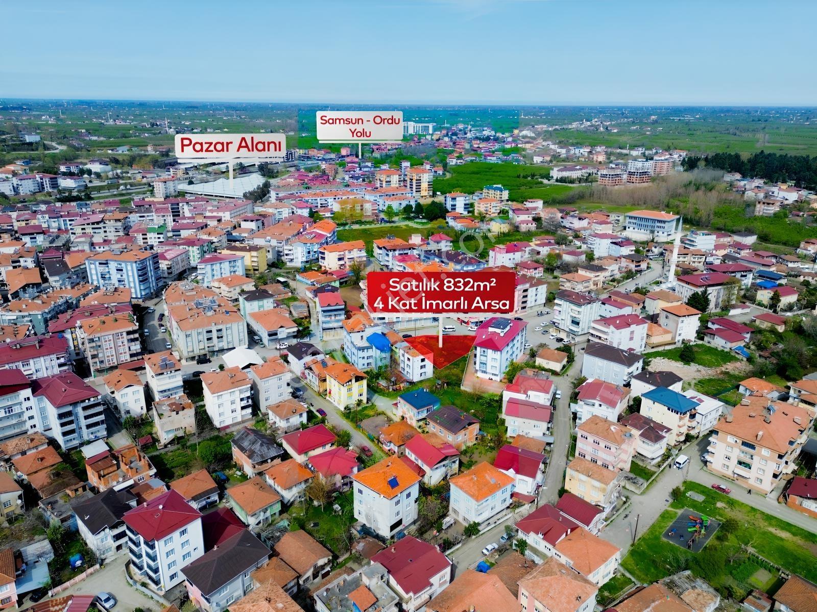 Deneyim'den Çarşamba Orta Mahalle'de Caddeye Cephe Satılık Arsa - Görsel 9