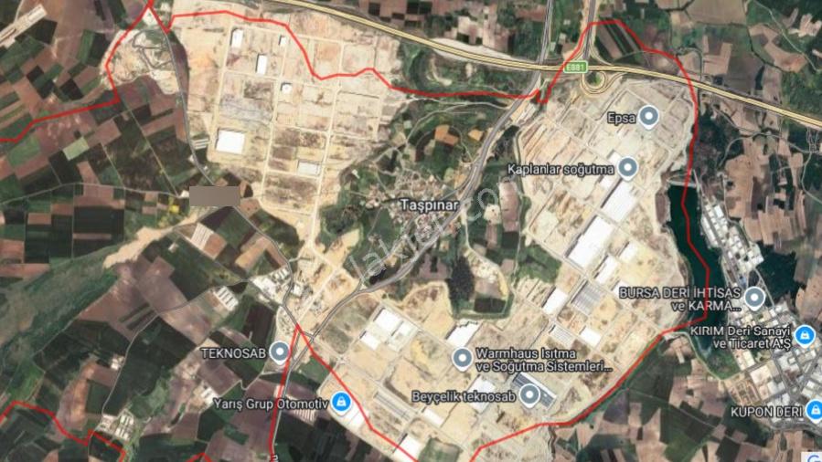 İdenova'dan Teknosab'a 100m'de 945 M² Yatırımlık Tarla - Görsel 8