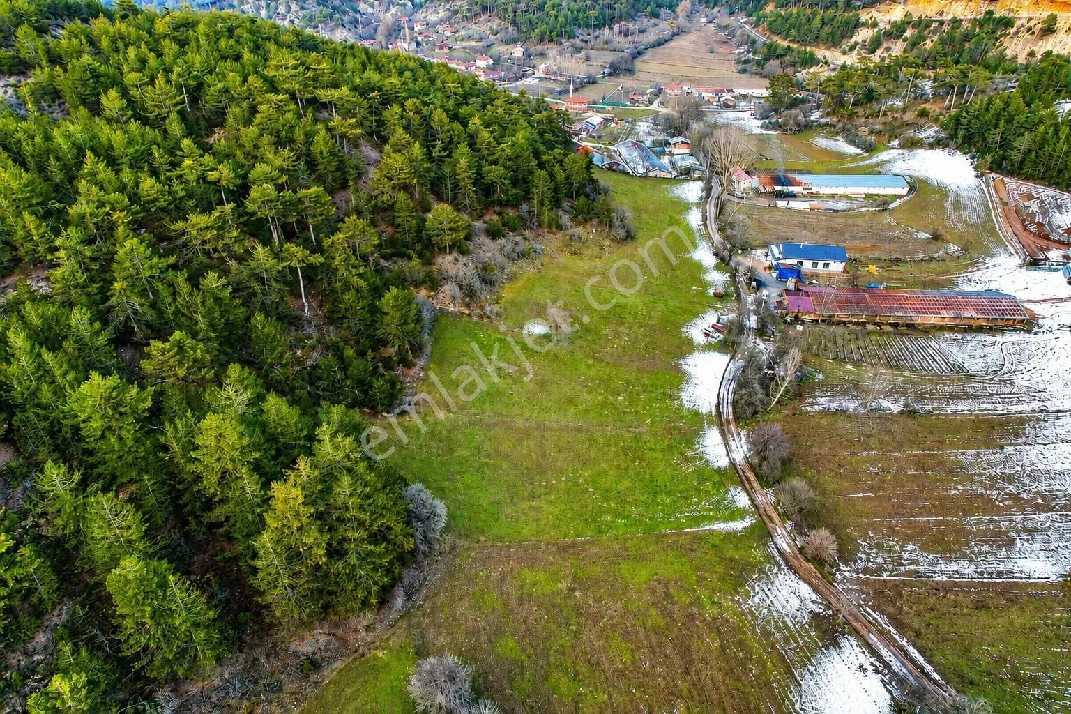 Bolu Göynük'te Satılık 5.464m² Resmi Yola Cepheli Arazi - Görsel 6
