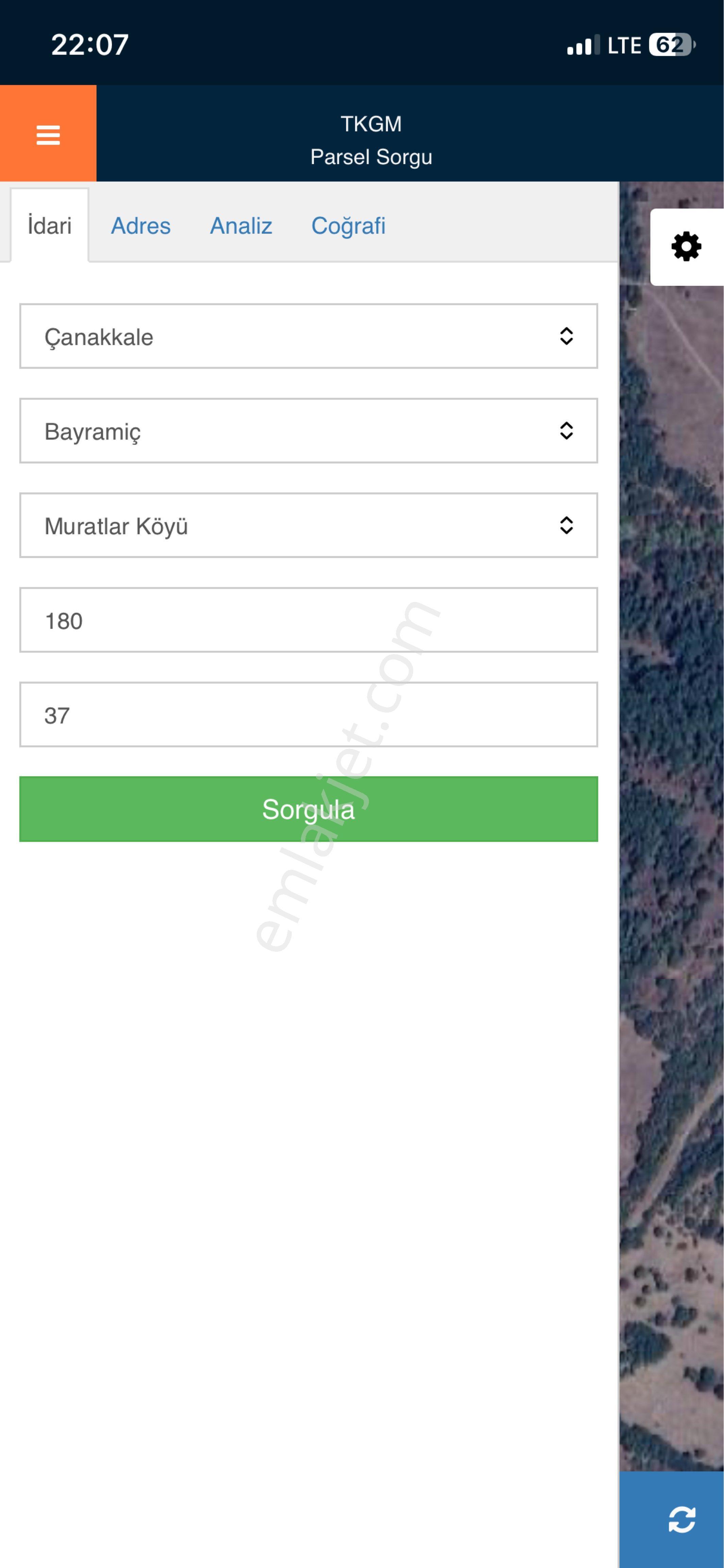 Remastan Çanakkale Muratlar Köyünde Yatırımlık Tarla - Görsel 2
