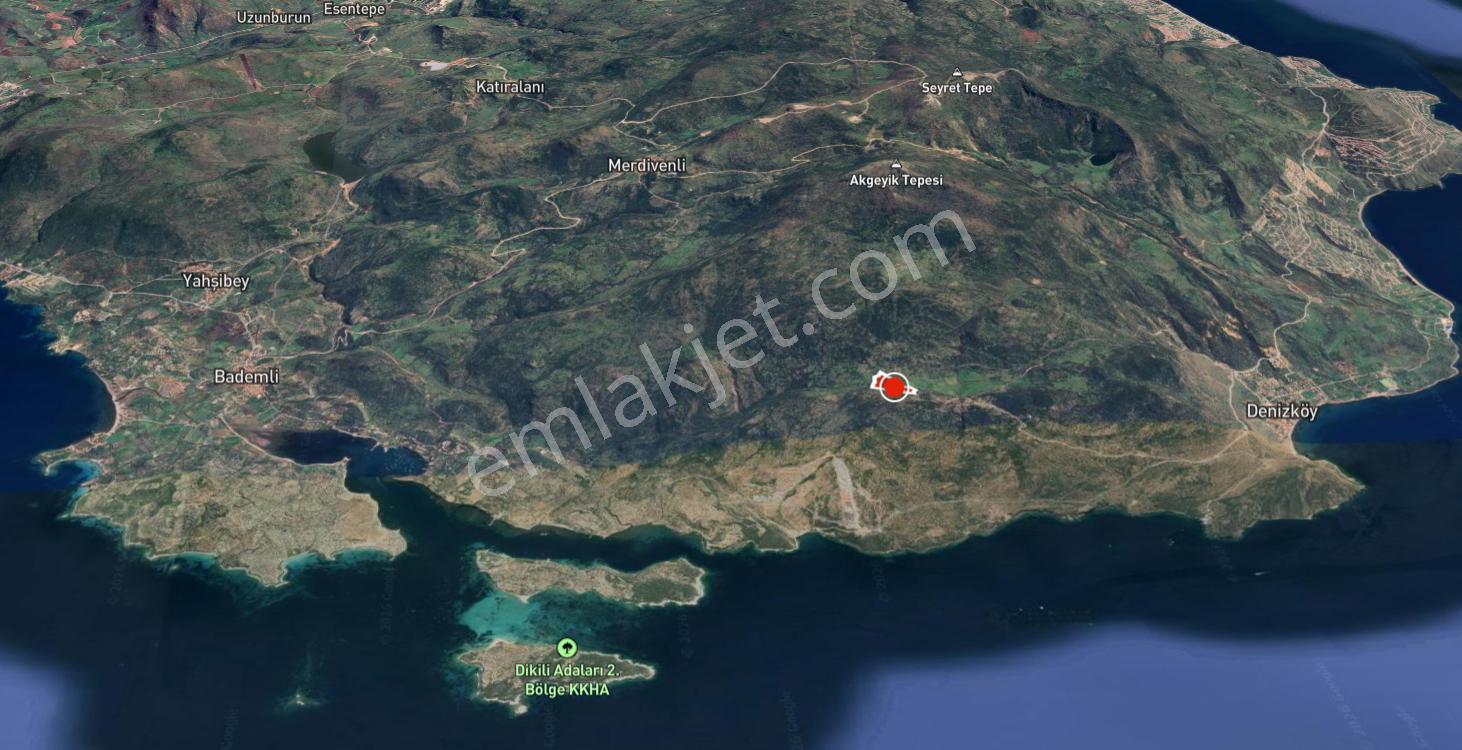 Dikili Denizköyde 38.229 M² Yatırımlık Tarla