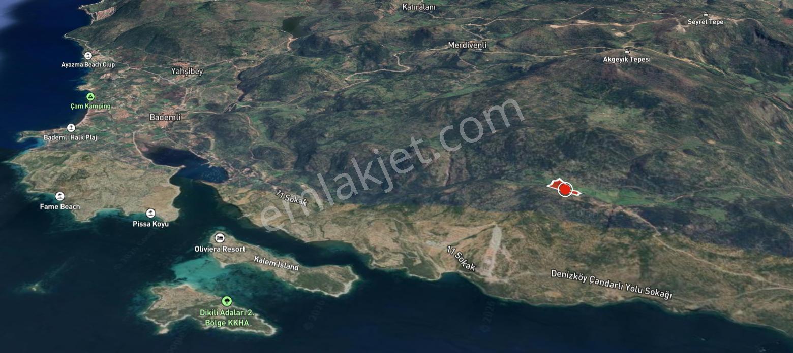 Dikili Denizköyde 38.229 M² Yatırımlık Tarla - Görsel 6