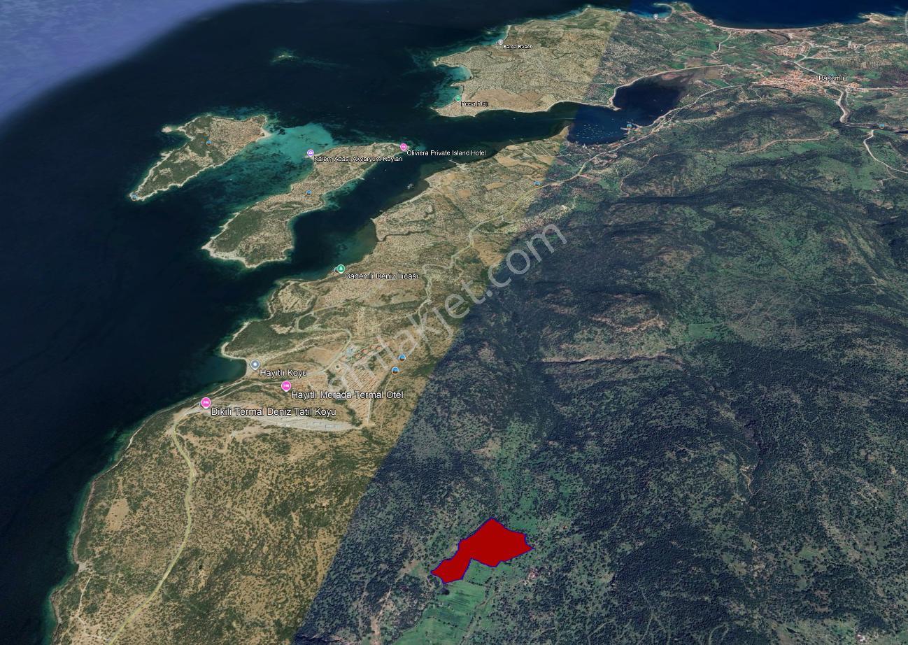 Dikili Denizköyde 38.229 M² Yatırımlık Tarla - Görsel 9