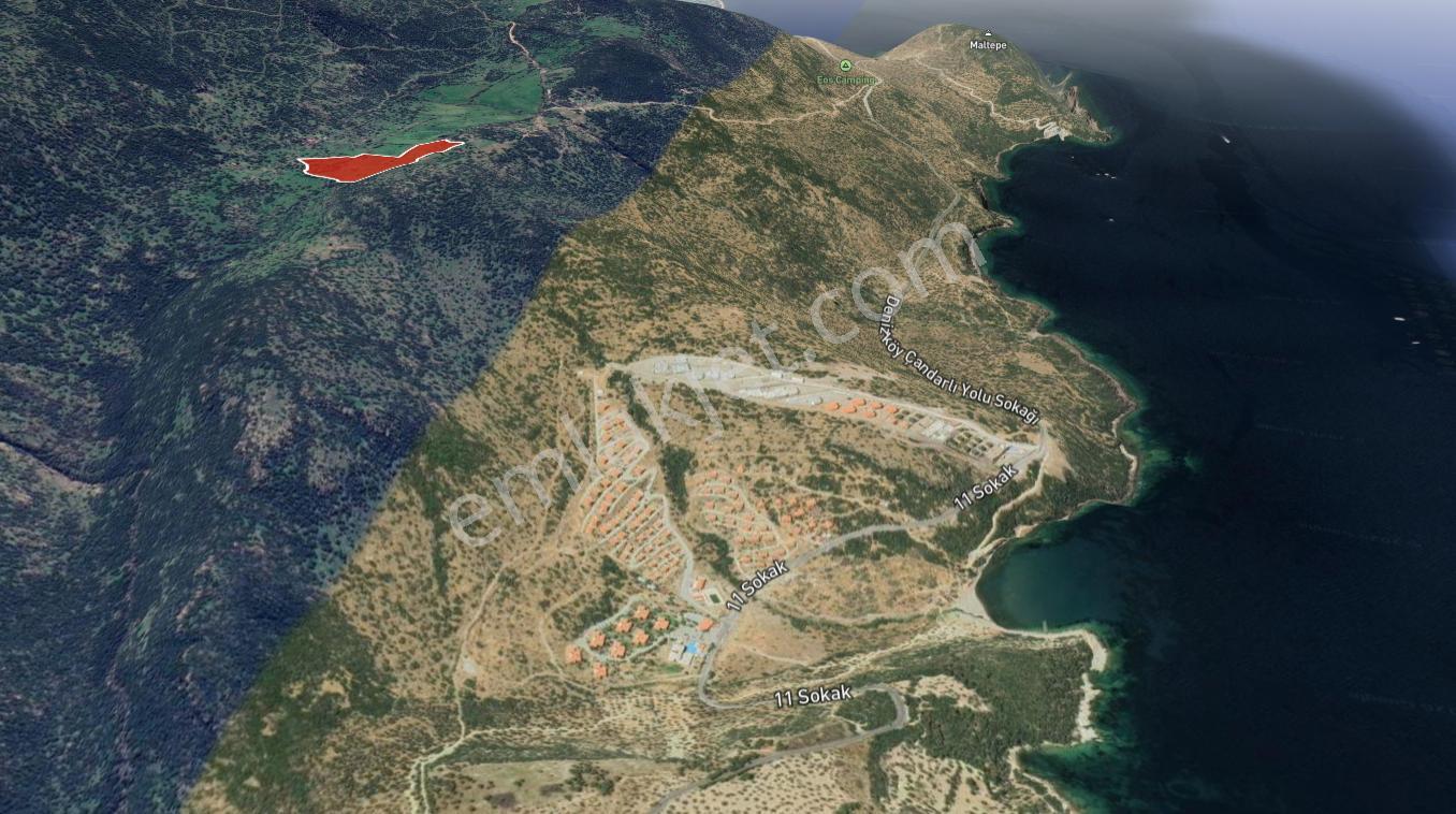 Dikili Denizköyde 38.229 M² Yatırımlık Tarla - Görsel 13
