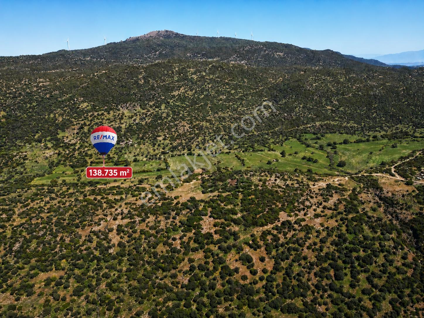 Dikili Denizköyde 138.735 M² Deniz Manzaralı Yatırımlık Tarla - Görsel 3