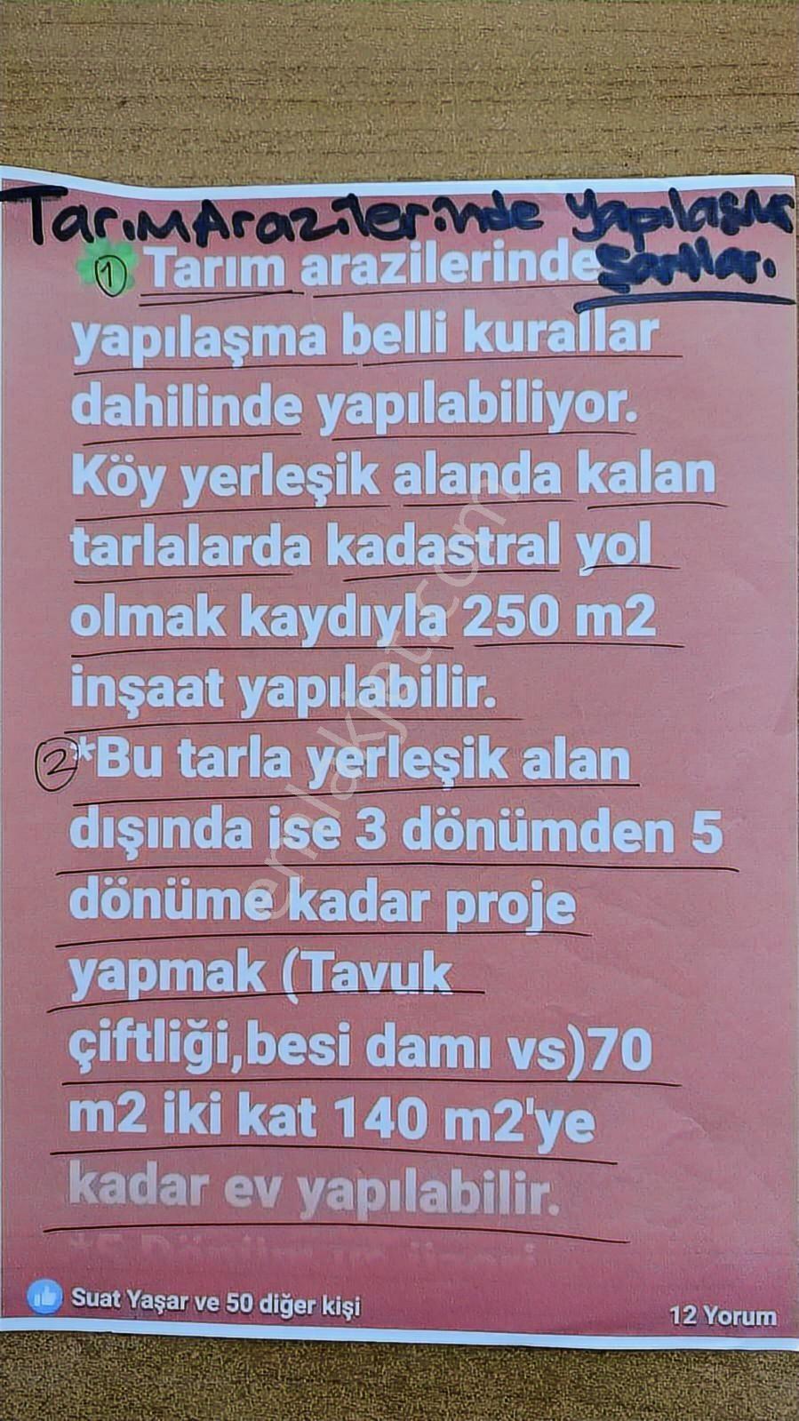 Pınar Emlak Satılık Muğla İli Milas İlçesi Bayır Mah.yola&dere C - Görsel 34