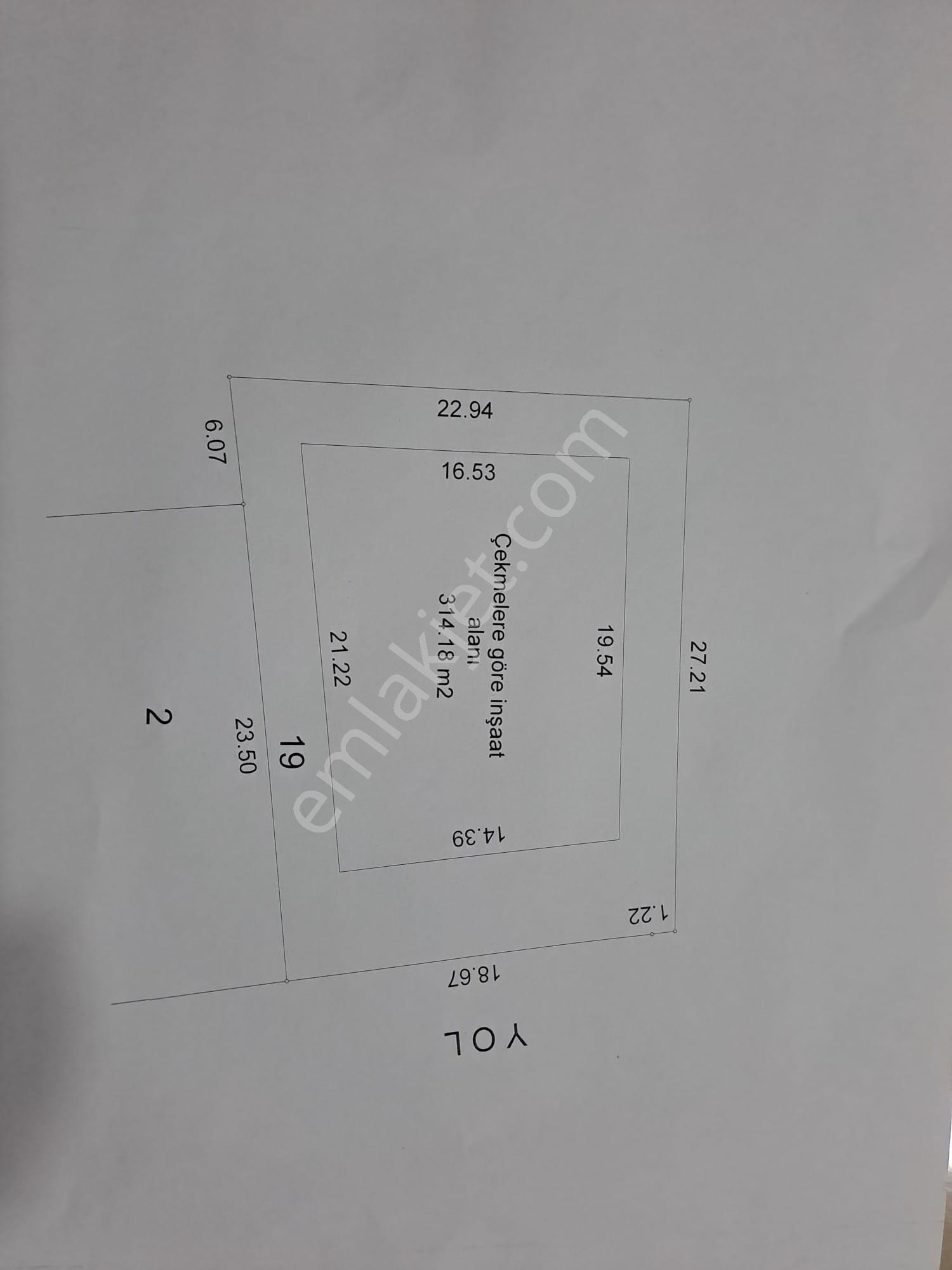 Gümüşpınar Mahallesinde Satılık 2 Kat Konut İmarlı Arsa - Görsel 3